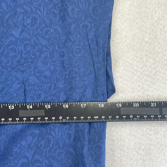 VINTAGE MATTHEW LOMBARDI MAGGY LONDON Womens Medium Floral Button Sleeveless Top - Picture 9 of 12